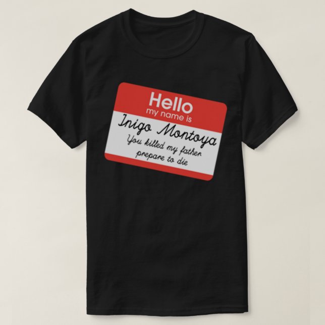 Hej Mitt Namn är Inigo Montoya Essential T-Shirt (Design framsida)