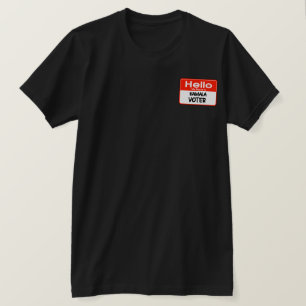 Hej Mitt Namn är Kamala Voter Harris 2024 T Shirt