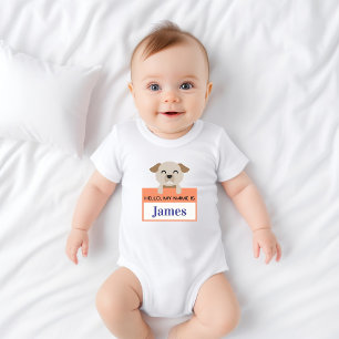 Hej, mitt namn är Nyfödd Barn Introduktion T Shirt