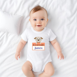 Hej, mitt Namn är nyfött barn introduktion T Shirt