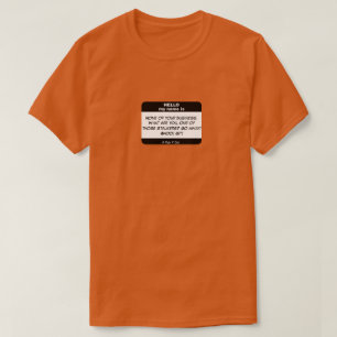 Hej, mitt Namn är Paranoid - en MisterP Shirt Tee