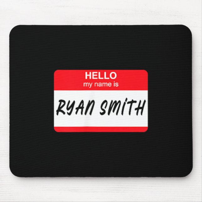 Hej Mitt Namn är Ryan ag Musmatta (Framsidan)