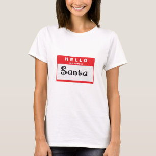 Hej Mitt Namn är tomtskjorta T Shirt