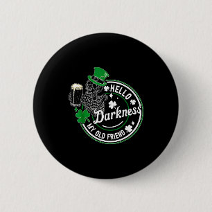 Hej mörker gamle vän irländsk öl st patricks knapp