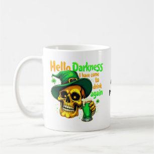 Hej Mörker Jag Har Kommit För Att Dricka Med Dig I Kaffemugg