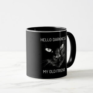 Hej Mörker min gamla vän Kat - V2 Mugg