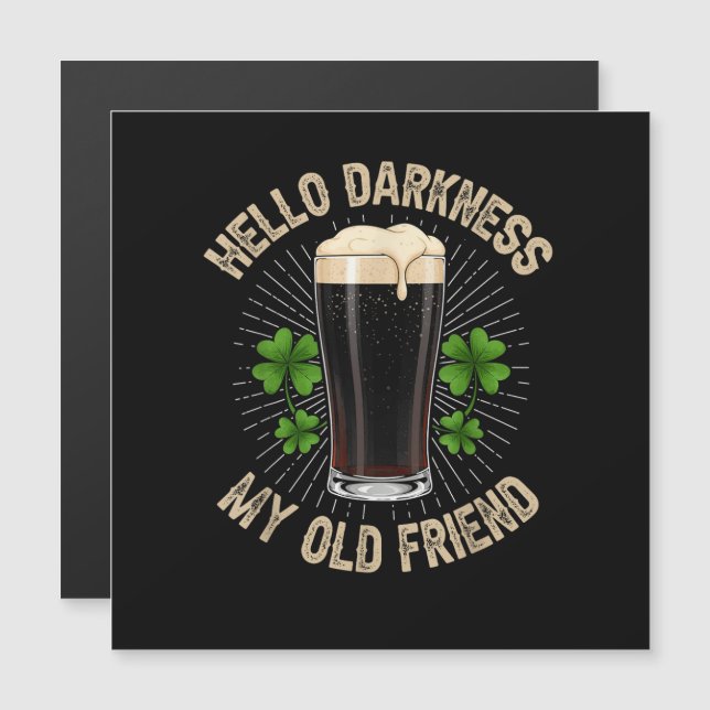 Hej mörker min gamle vän (Fram/baksida)