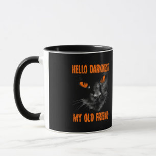 Hej Mörker min gamle vän: Orange Ögon Mugg