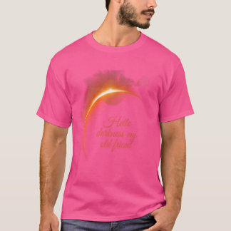 Hej Mörker min gamle vän Solar Eclipse 2024 T Shirt