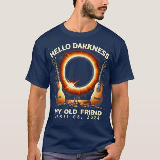 Hej Mörker min gamle vän Solar Eclipse April 0 T Shirt