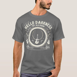 Hej Mörker min gamle vän Solar Eclipse April 0 T Shirt