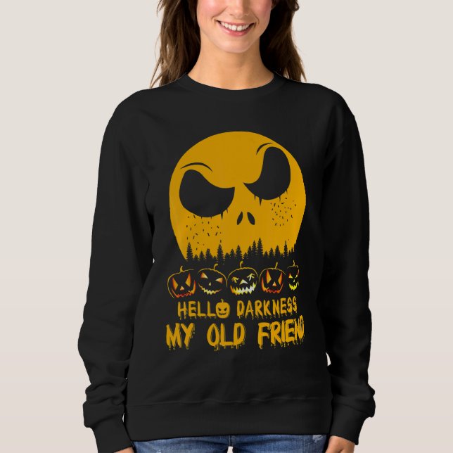Hej mörker min gamle vän t shirt (Framsida)