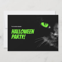 Hej Mörkret Grönt Ögon Halloween