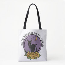 Hej Mörkret Halloween Tote Bag