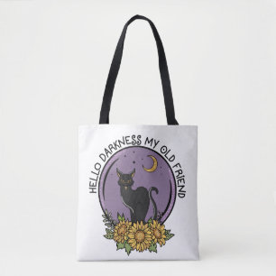Hej Mörkret Halloween Tote Bag Tygkasse