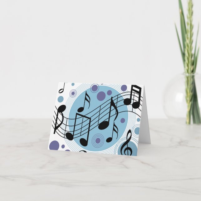 hej musik kort (Framsida)