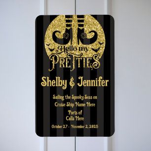 Hej My Pretties Halloween Cruise Door Magnet