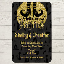 Hej My Pretties Halloween Cruise Door