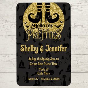 Hej My Pretties Halloween Cruise Door Magnet