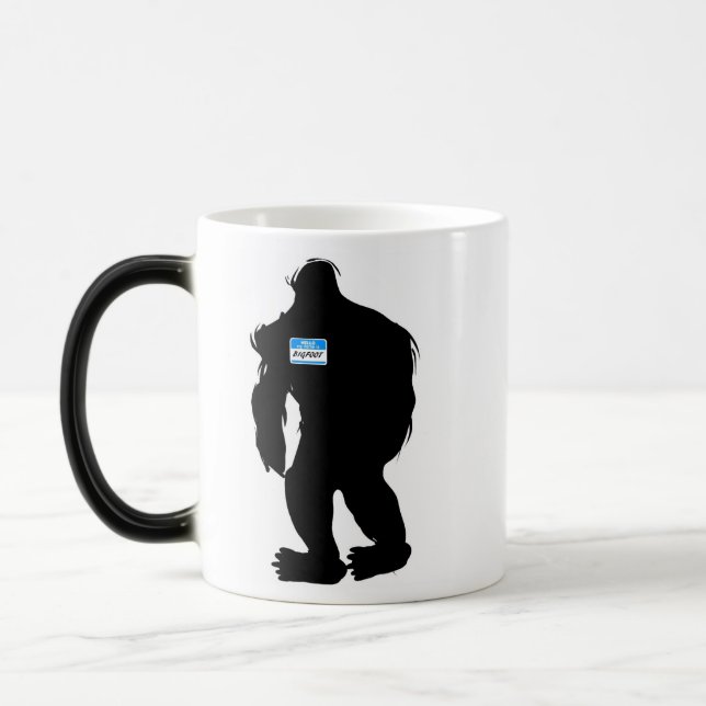 Hej-namn är BigFoot Magisk Mugg (Vänster)