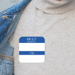 Hej Namn bricka Sticker Badge Funny Party humor Fyrkantigt Klistermärke<br><div class="desc">*** Köp Avslutat Projektionsyta när du använder det här klistermärket som namn bricka*** Denna utformning kan vara personlig i det område som tillhandahålls genom att ändra foto och/eller text. Du kan också anpassa den genom att klicka på Anpassa den här mallen och sedan välja klicka för att anpassa ytterligare alternativ...</div>