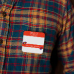 Hej Namn bricka Sticker Badge Funny Toppen Power Fyrkantigt Klistermärke<br><div class="desc">Den här designen skapades genom digital grafik. Den kan vara personlig i det område som tillhandahålls genom att ändra fotot och/eller text. Du kan också anpassa den genom att klicka för att anpassa ytterligare alternativ och ta bort eller ändra bakgrunden i färg, lägga till text, ändra texten färg eller stil...</div>