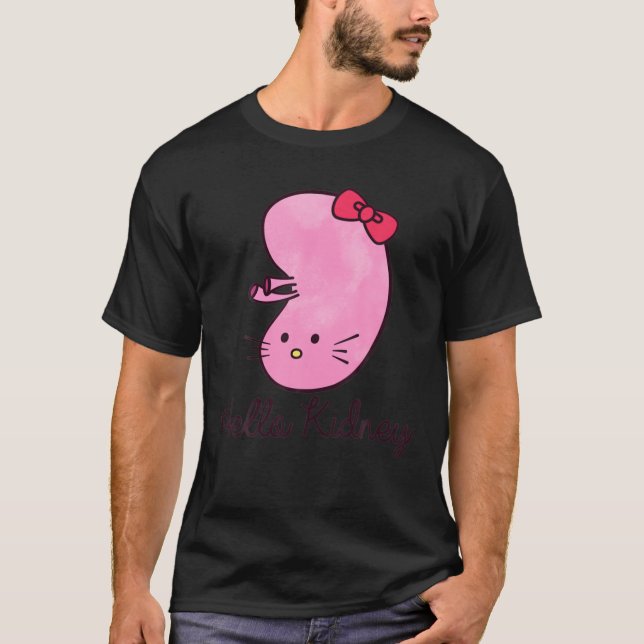 Hej Nidney Funny Transplant Disease Dialys Awa T Shirt (Framsida)