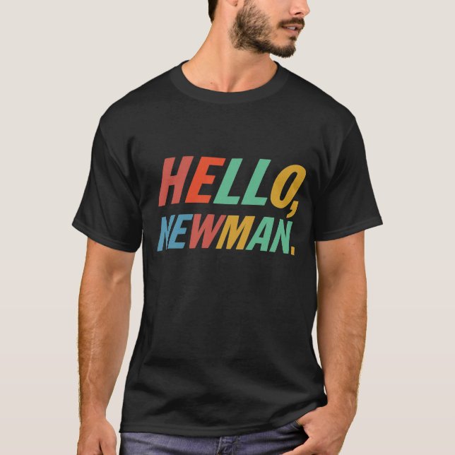 Hej ny man t shirt (Framsida)