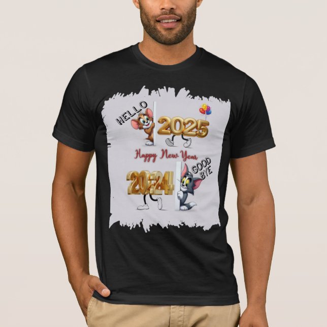 Hej - nytt år t shirt (Framsida)