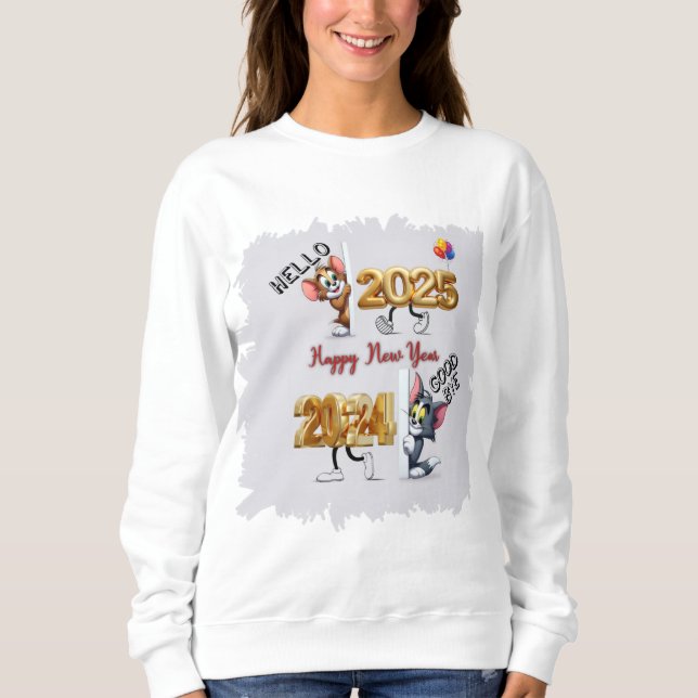 Hej - nytt år t shirt (Framsida)