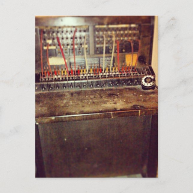 Hej operator vykort (Framsida)