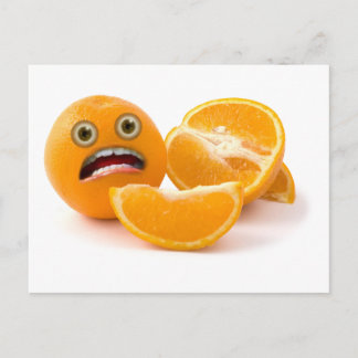 HEJ! Orangen stressat ut Vykort