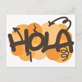 Hej på spanska vykort