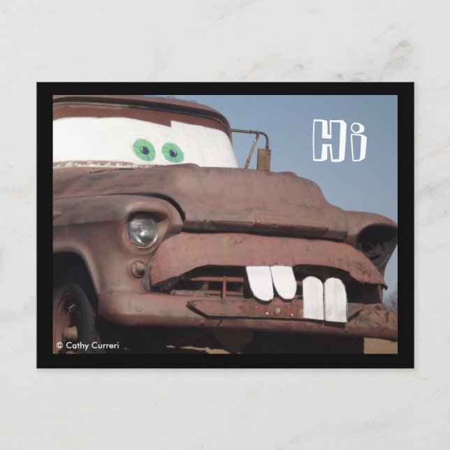 Hej på vykort (Framsida)