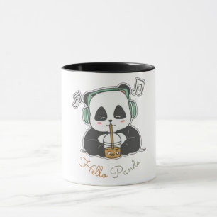 Hej panda mugg