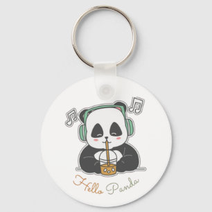 Hej panda nyckelring