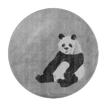 Hej, Panda! Rund skärbräda