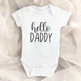 Hej Pappa Gravid Meddelande om Pappa Make T Shirt