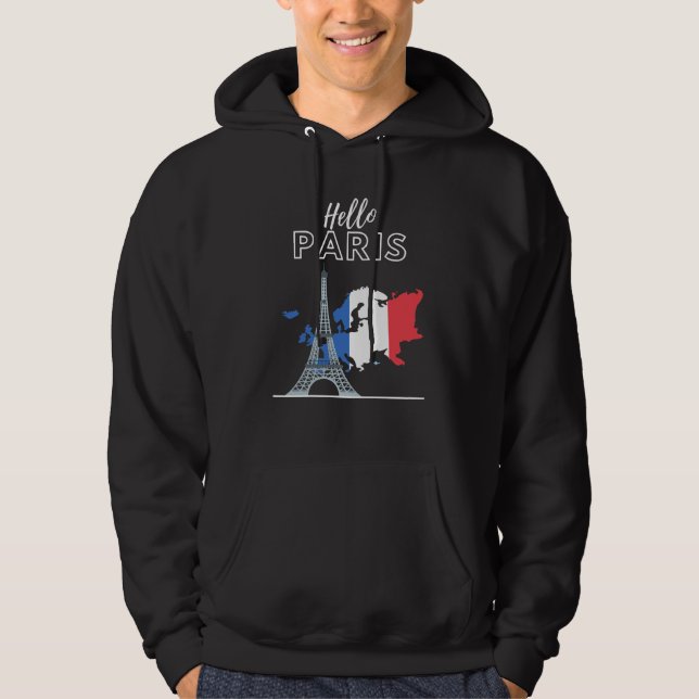 Hej Paris Hoodie (Framsida)