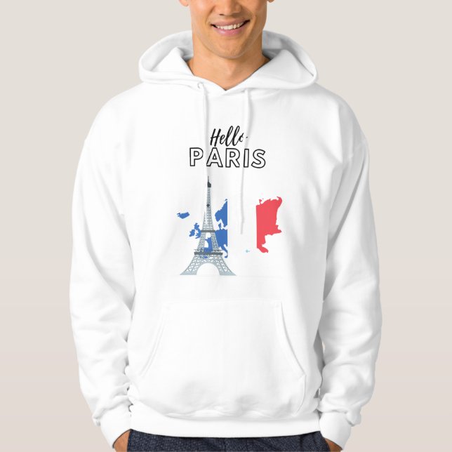 Hej Paris Hoodie (Framsida)