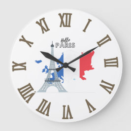 Hej Paris Stor Klocka