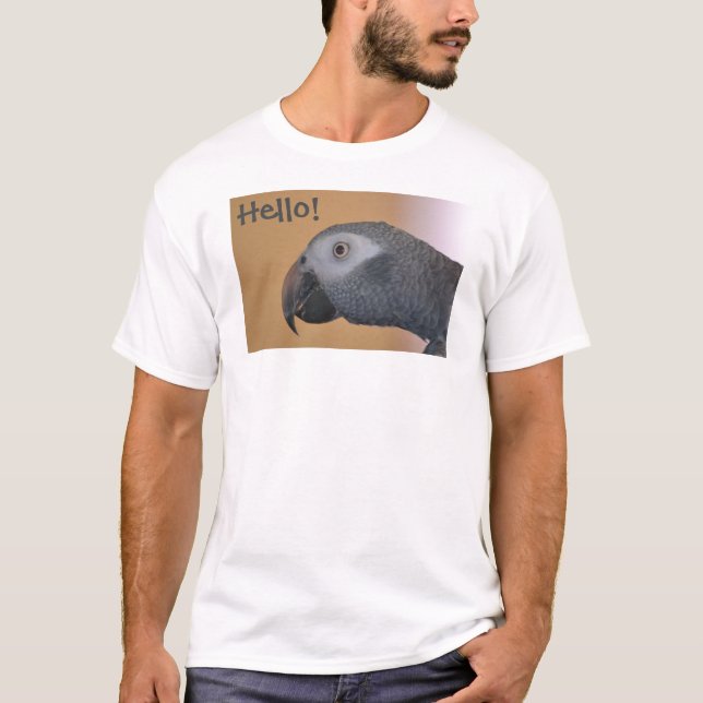 Hej Parrot T-Shirt (Framsida)