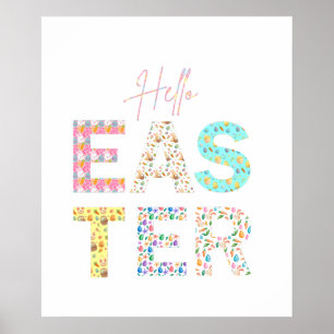 Hej Påsk Poster