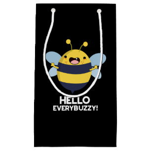 Hej Perbuzzy Funny Bee Pun Mörk BG