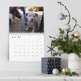Hej Pet Puppy Anpassningsbar 2021 Kalender