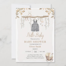 Hej Pojke Clothes Nursery Boho Baby Shower