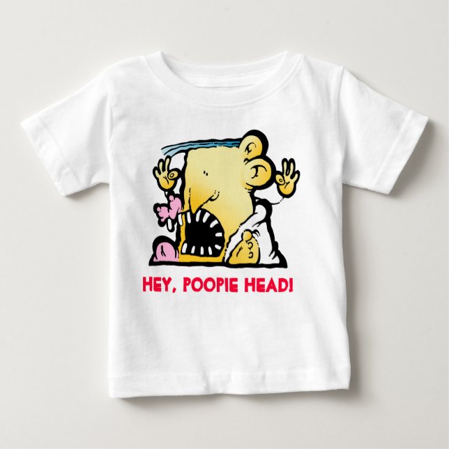HEJ, POOPIE HEAD! TEE (Framsida)