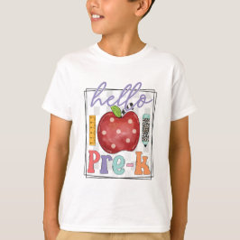 Hej Pre-K, Boys eller Girls T Shirt