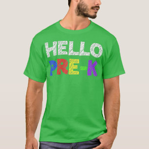 Hej PreK Back to school T Shirt