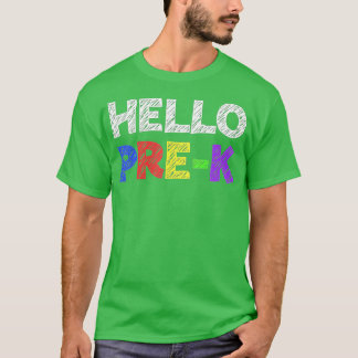 Hej PreK Back to school T Shirt